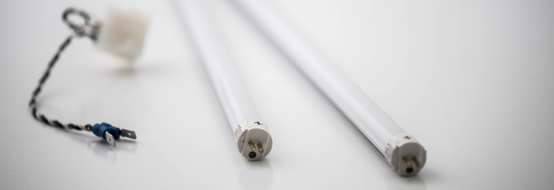The connector cable allows you to easily install the LED tube